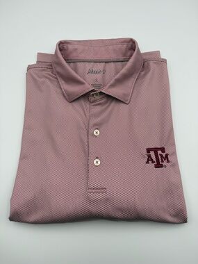 Johnnie O polo Texas A&M size large